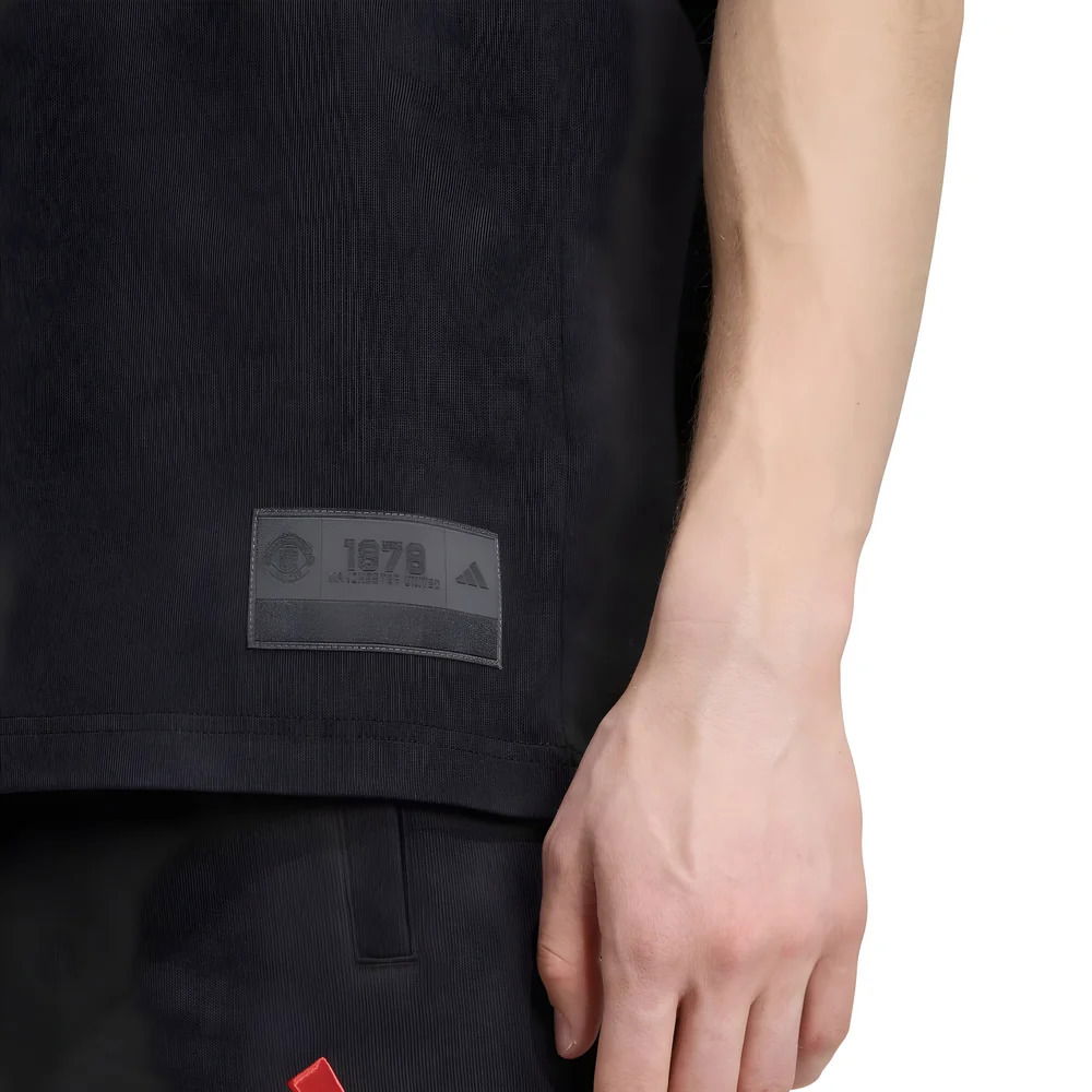 2025-2026 Man Utd US Tee (Black)