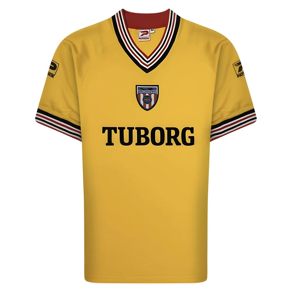 1986-1988 Sunderland Third Retro Shirt (Yellow) (Your Name)