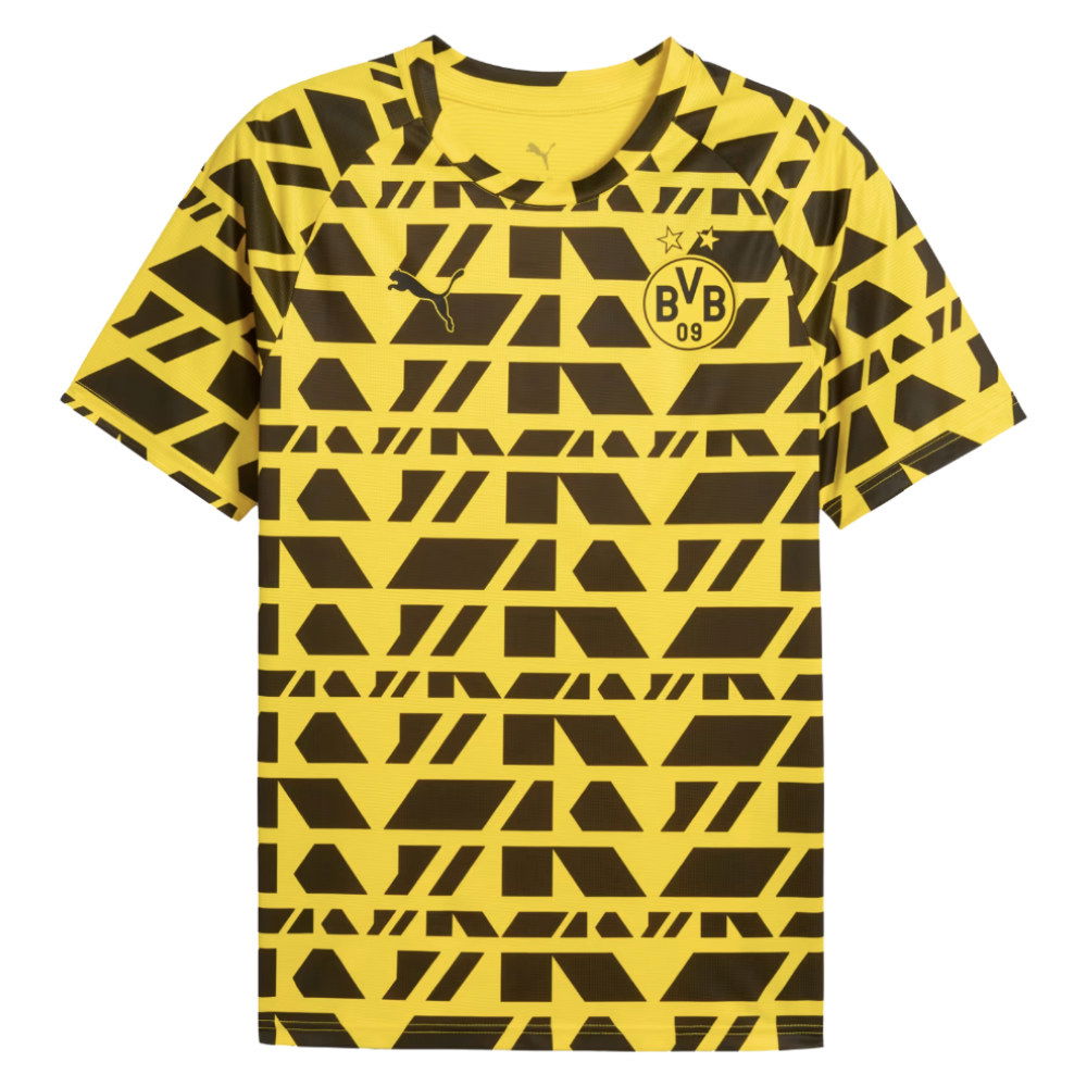 2025-2026 Borussia Dortmund Warm Up Jersey (Yellow) (Gross 13)