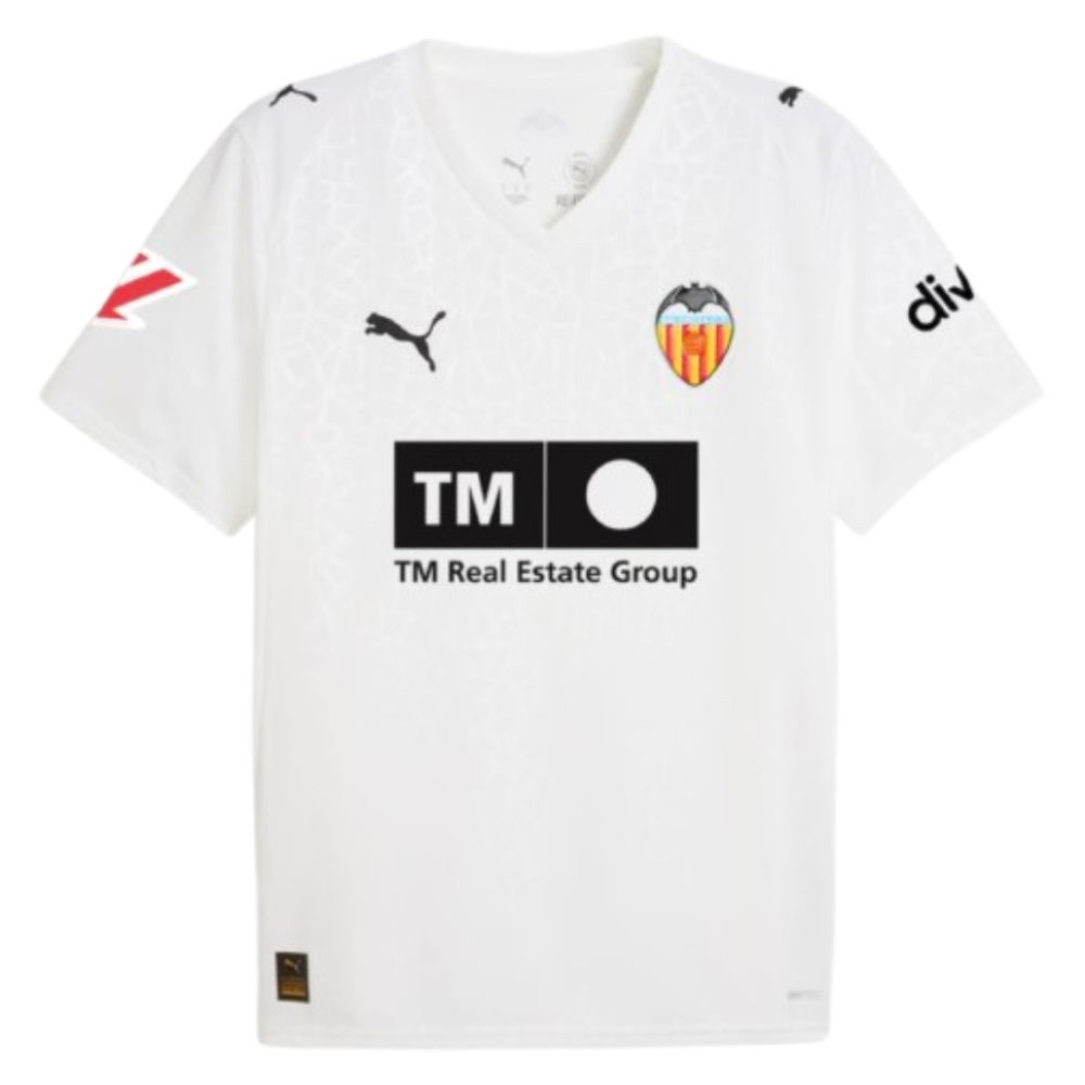 2025-2026 Valencia Home Shirt (Kids) (Your Name)