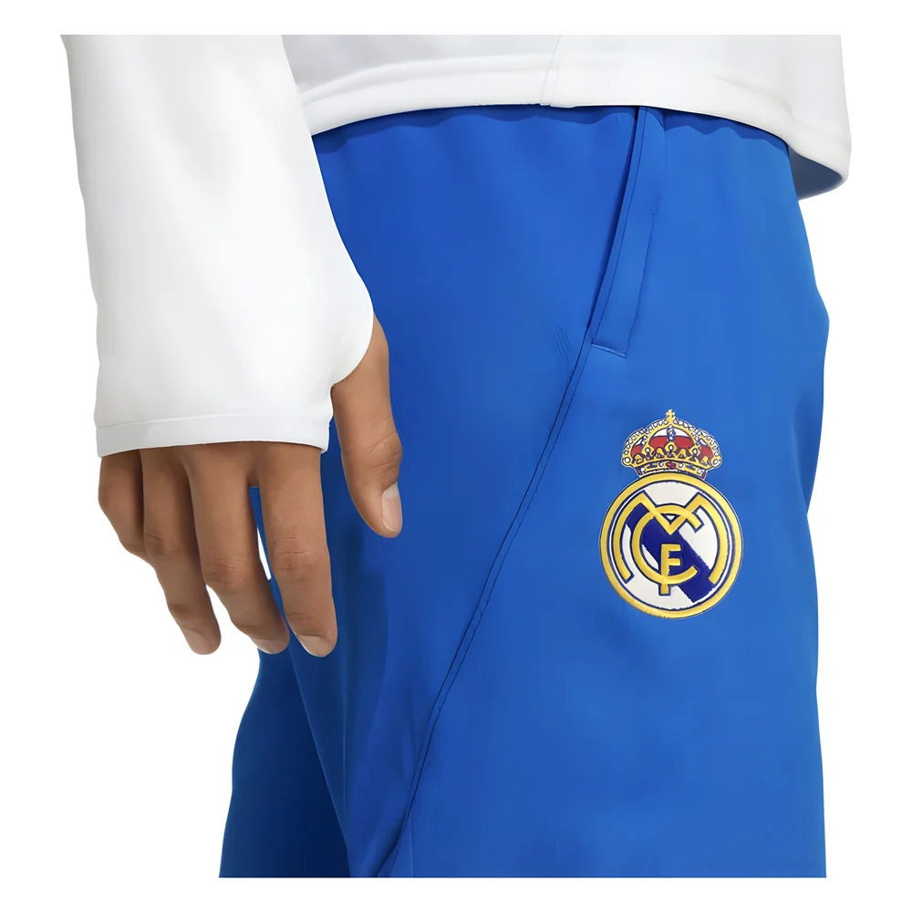 2025-2026 Real Madrid EU Training Pants Blue