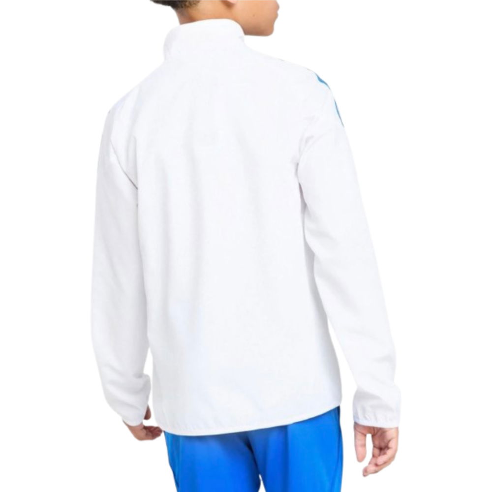 2025-2026 Real Madrid EU Presentation Jacket (White) - Kids