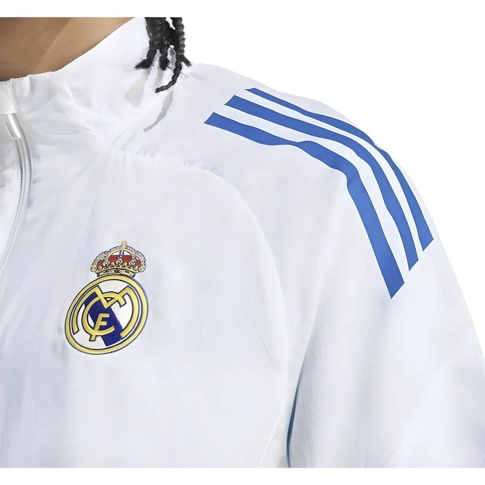 2025-2026 Real Madrid EU Presentation Jacket (White)