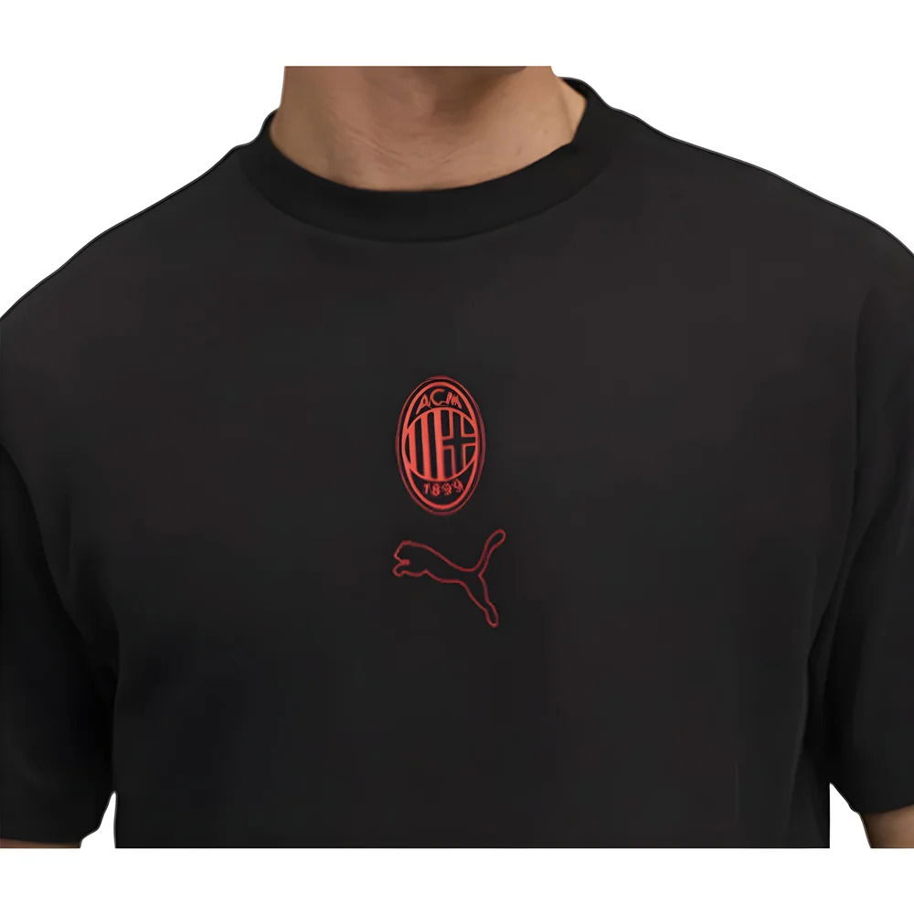 2025-2026 AC Milan FtblStatement Cellerator Tee (Black)