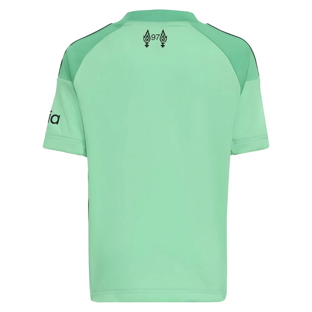2025-2026 Liverpool Home Goalkeeper Mini Kit