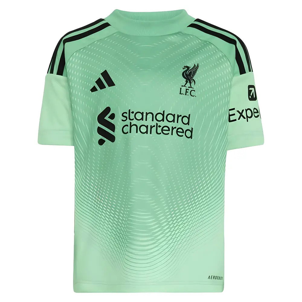 2025 2026 Liverpool Home Goalkeeper Mini Kit JV6486 Uksoccershop