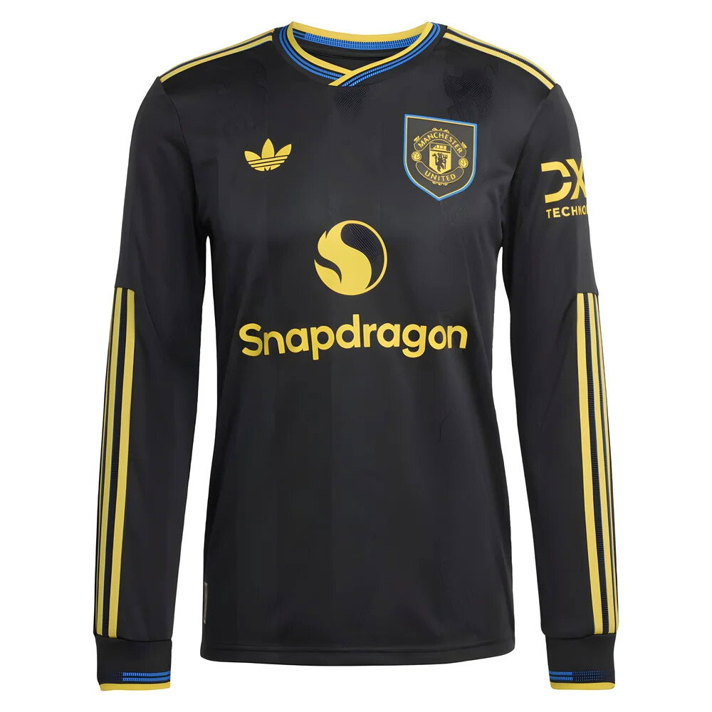 2025-2026 Man Utd Authentic Long Sleeve Third Shirt (Mbeumo 19)