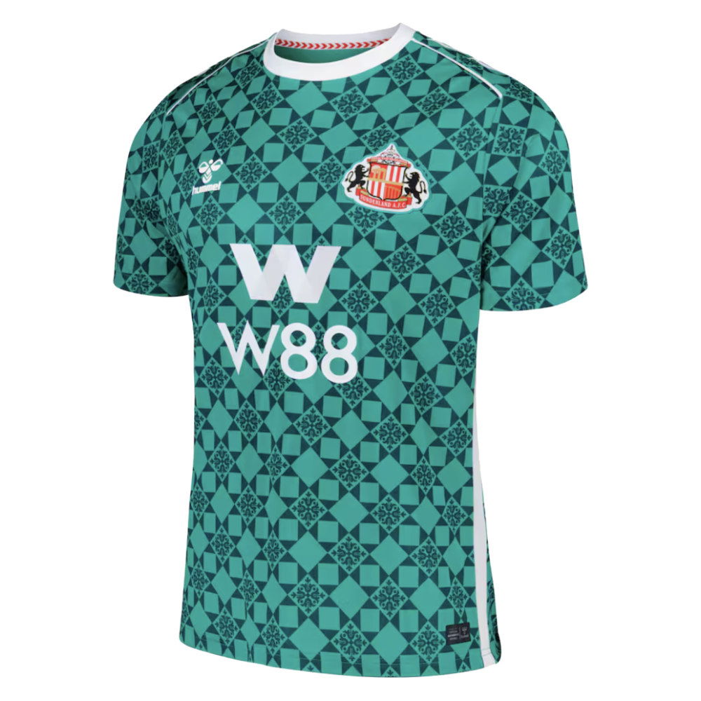 2025-2026 Sunderland Home Goalkeeper Shirt (Green) (Your Name)