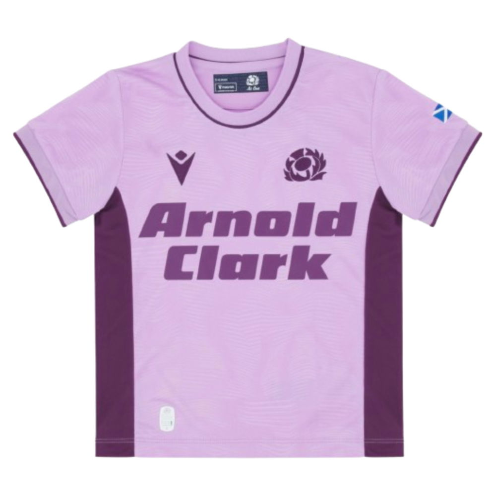 2025-2026 Scotland Rugby Away Mini Shirt (1-6 Years) (Your Name)