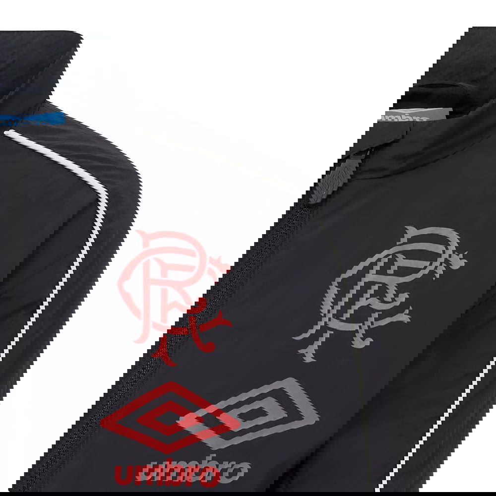 2025-2026 Rangers Travel Jacket (Black)