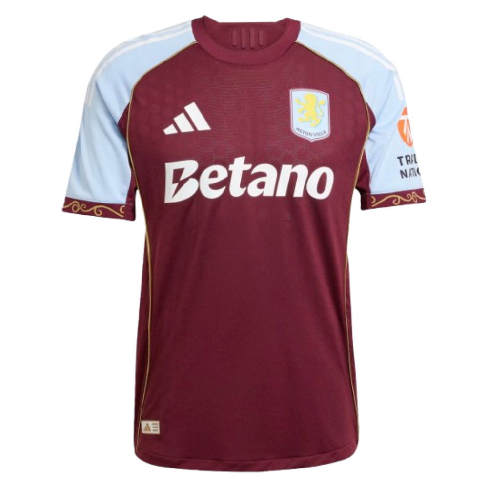 2025-2026 Aston Villa Authentic Home Shirt (Tielemans 8)