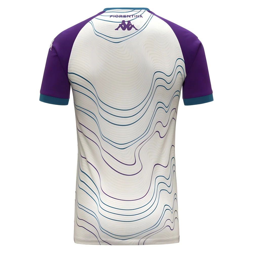 2025-2026 Fiorentina Pre Match Shirt (White-Violet)