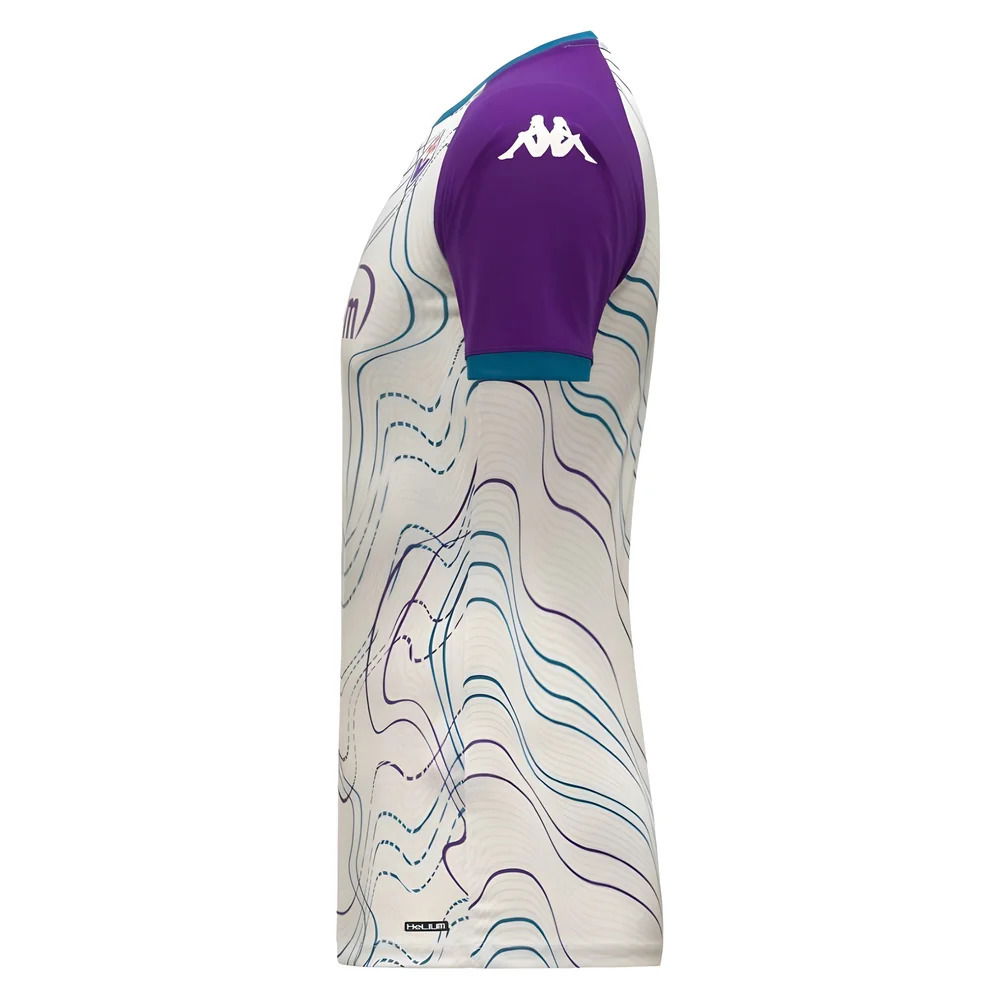 2025-2026 Fiorentina Pre Match Shirt (White-Violet)