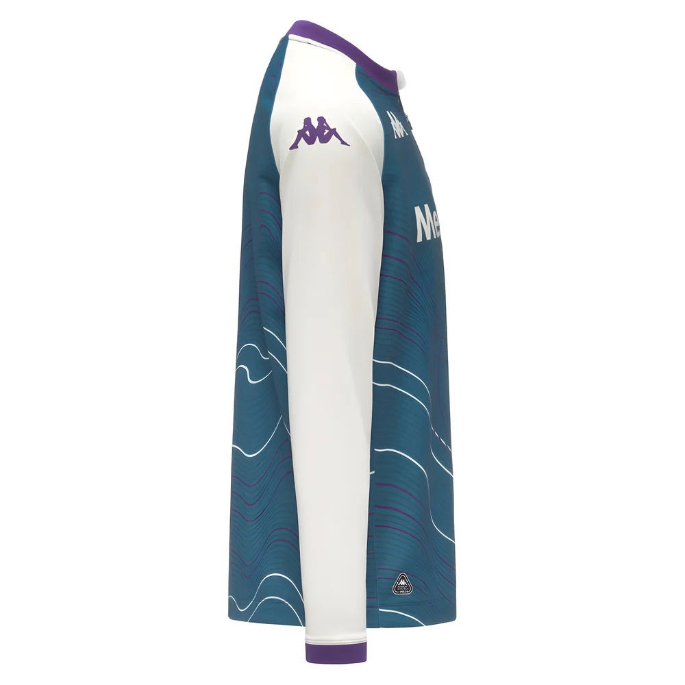 2025-2026 Fiorentina Pre Match Sweat Top (Turquoise)