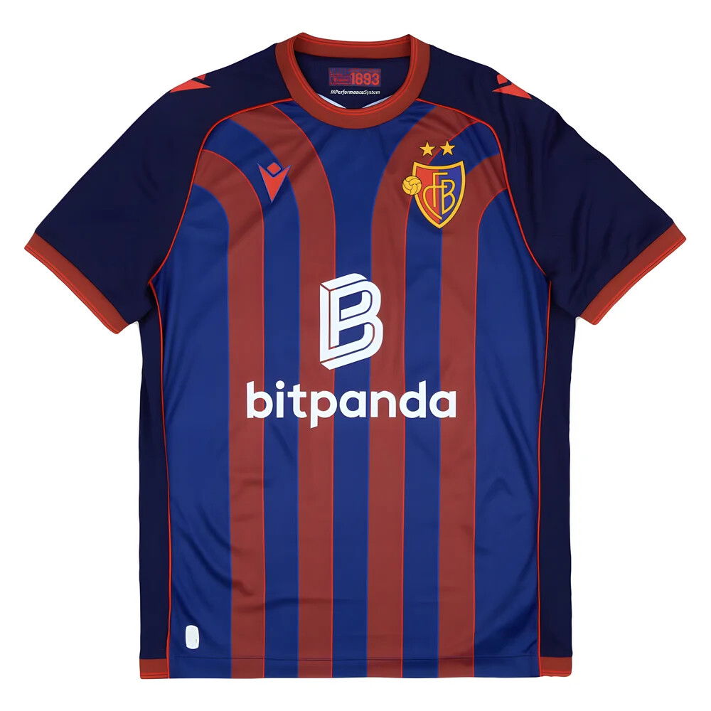 2025-2026 FC Basel Home Shirt (Your Name)