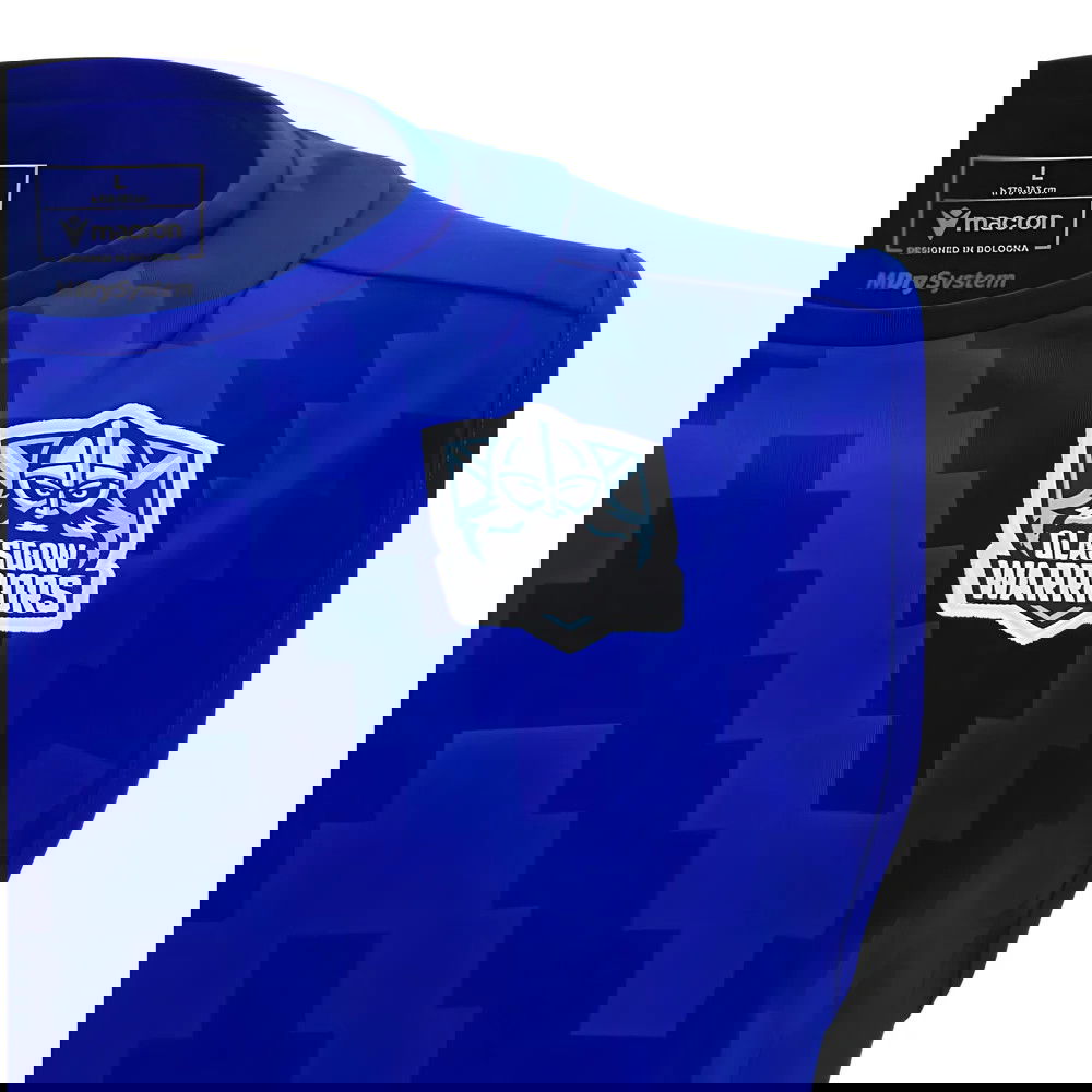 2025-2026 Glasgow Warriors Rugby Sleveless Shirt (Blue)