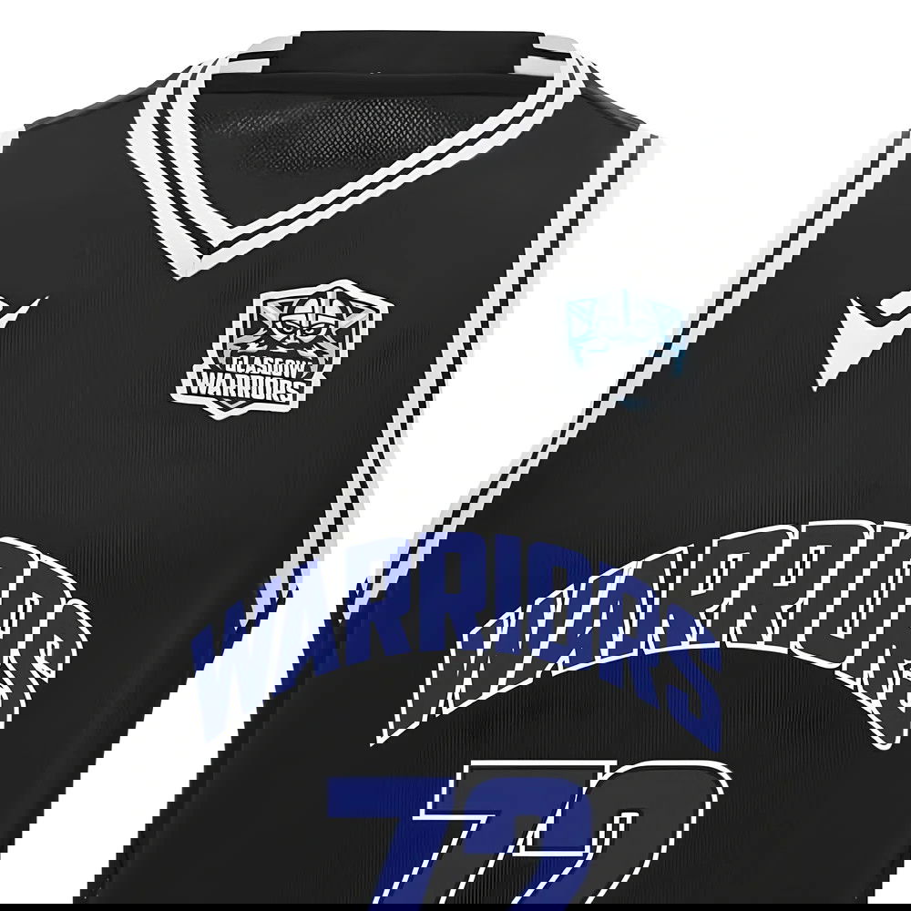2025-2026 Glasgow Warriors Basketball Singlet (Black)