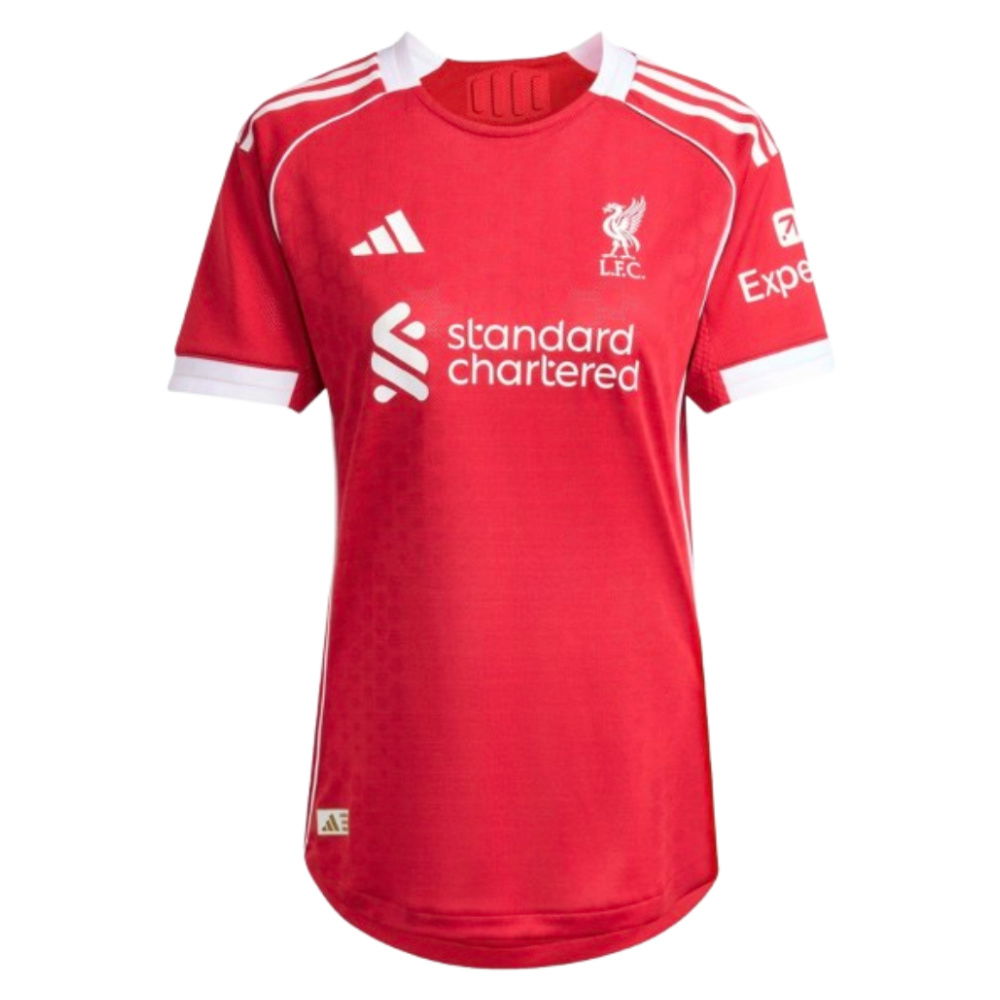 2025-2026 Liverpool Authentic Home Shirt (Womens) (M.Salah 11)