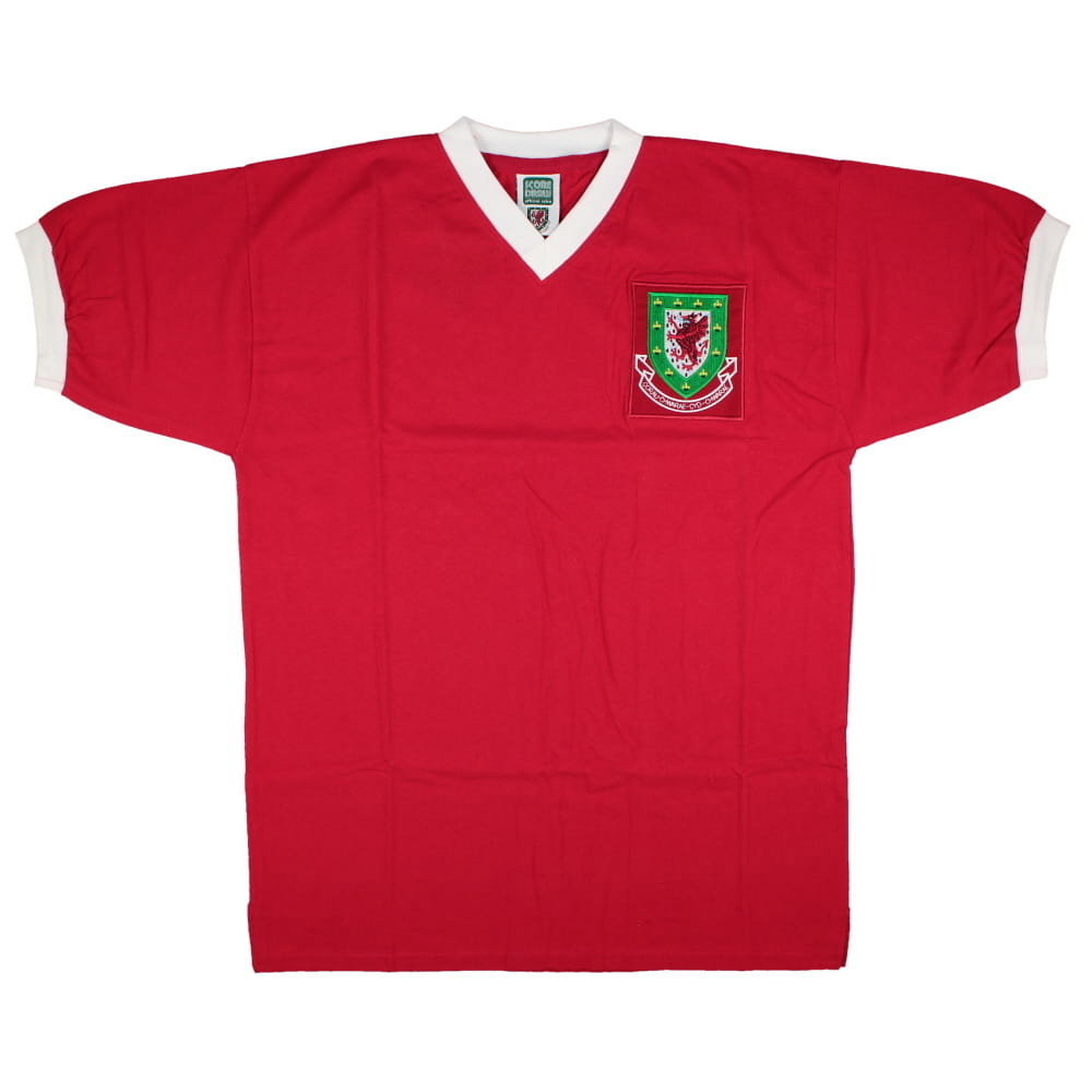 Wales 1958-1970 Home Retro Shirt (Your Name)