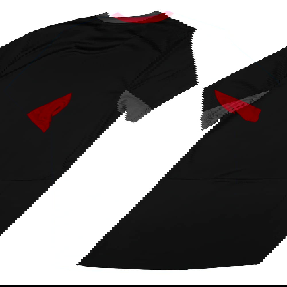 2025-2026 Rangers Pro Training Short Sleeve Tee (Caviar) (Your Name)