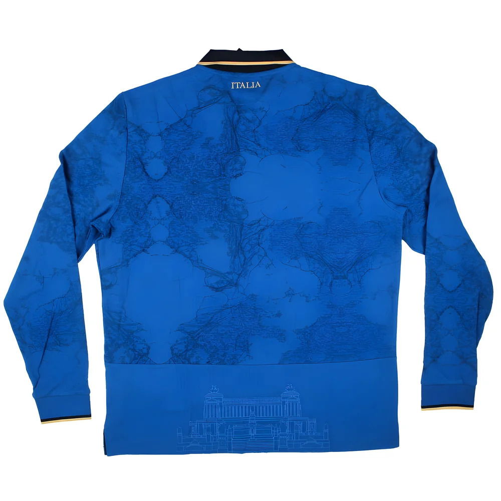 2025-2026 Italy FIR Home LS Cotton Rugby Shirt