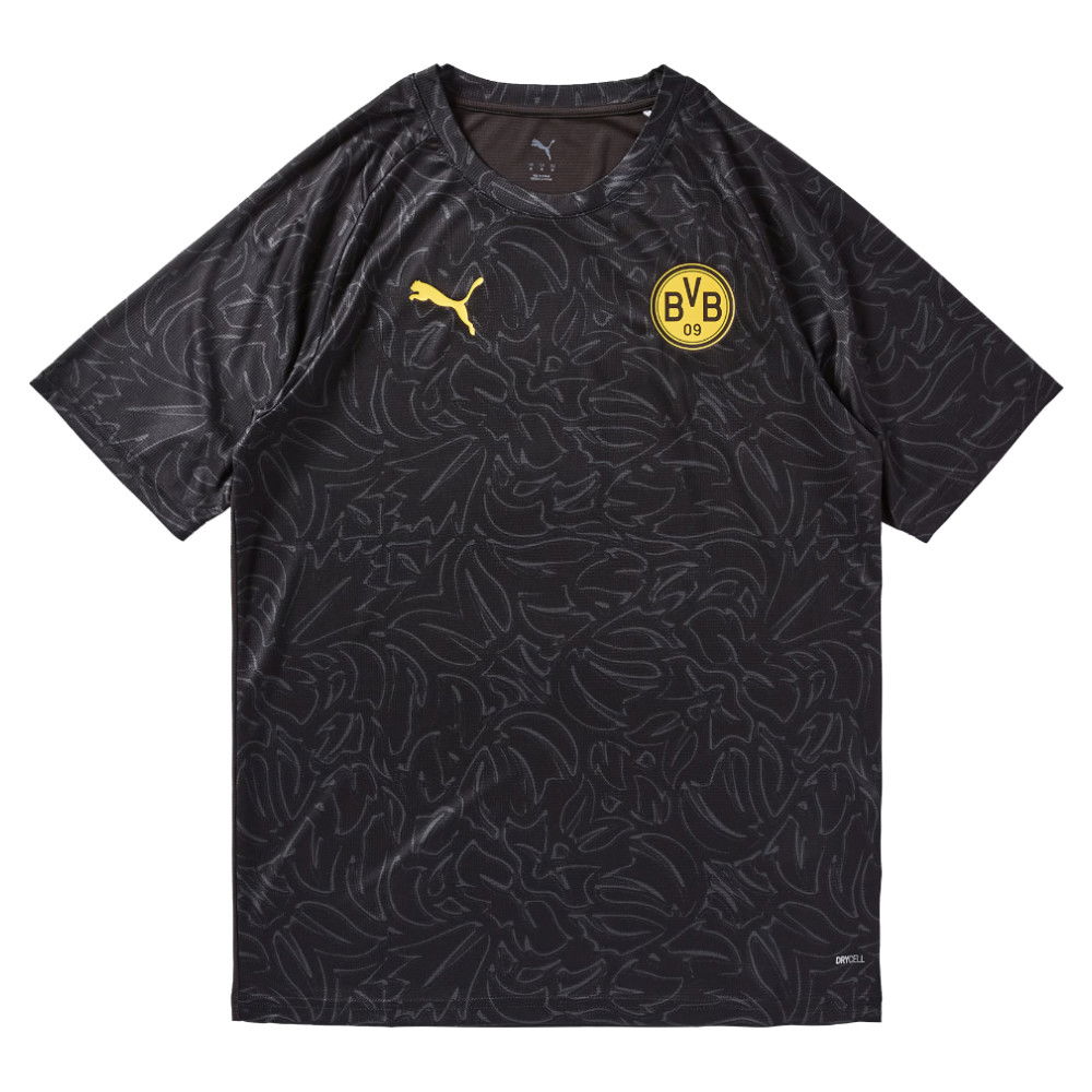 2025-2026 Borussia Dortmund Warm Up Jersey (Black) (Your Name)