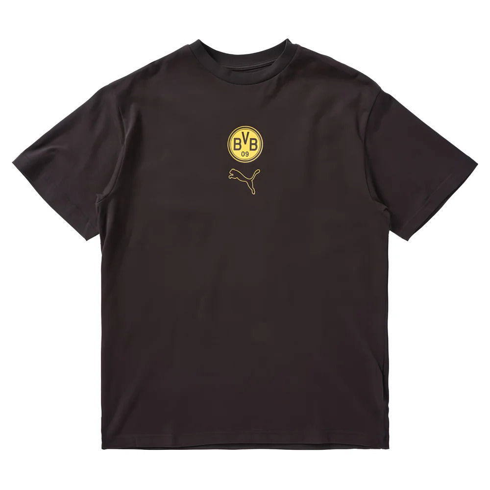 2025-2026 Borussia Dortmund FtblStatement Cellerator Tee - CL (Black) (Your Name)