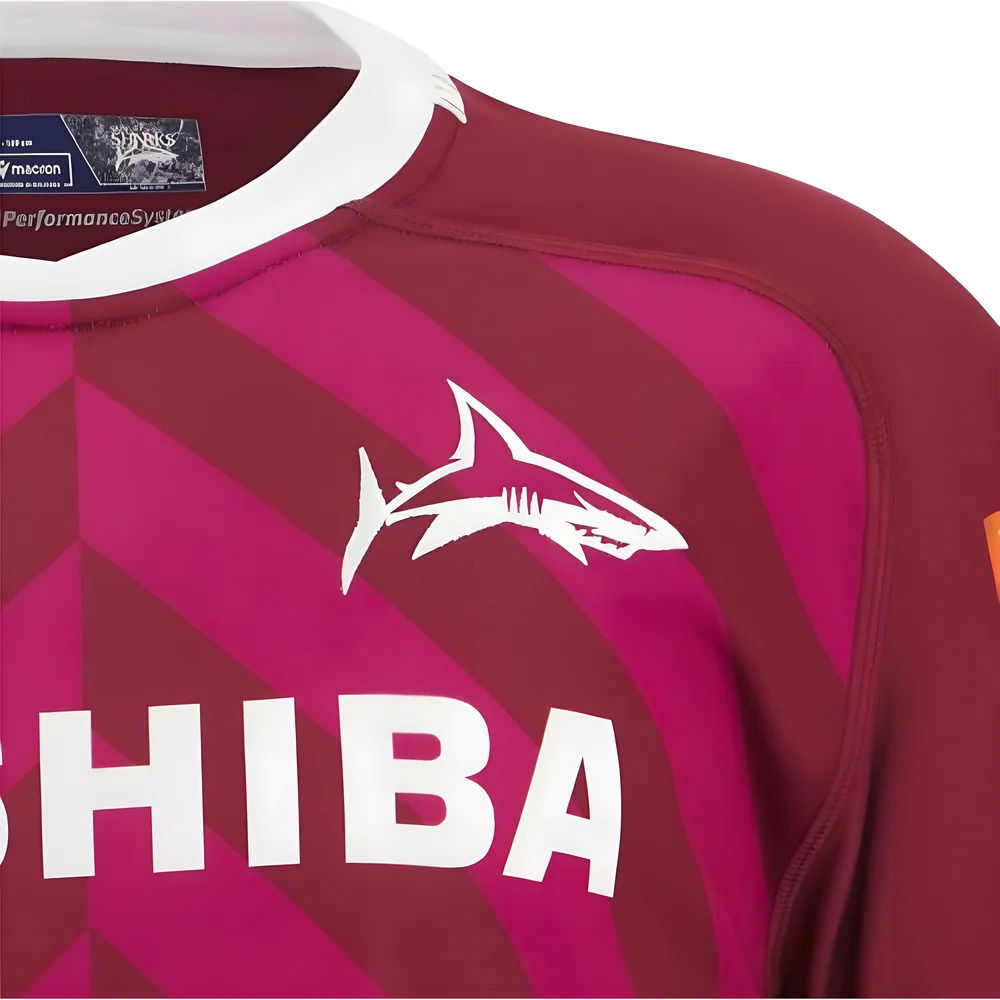 2025-2026 Sale Sharks Away Rugby Shirt (Kids)