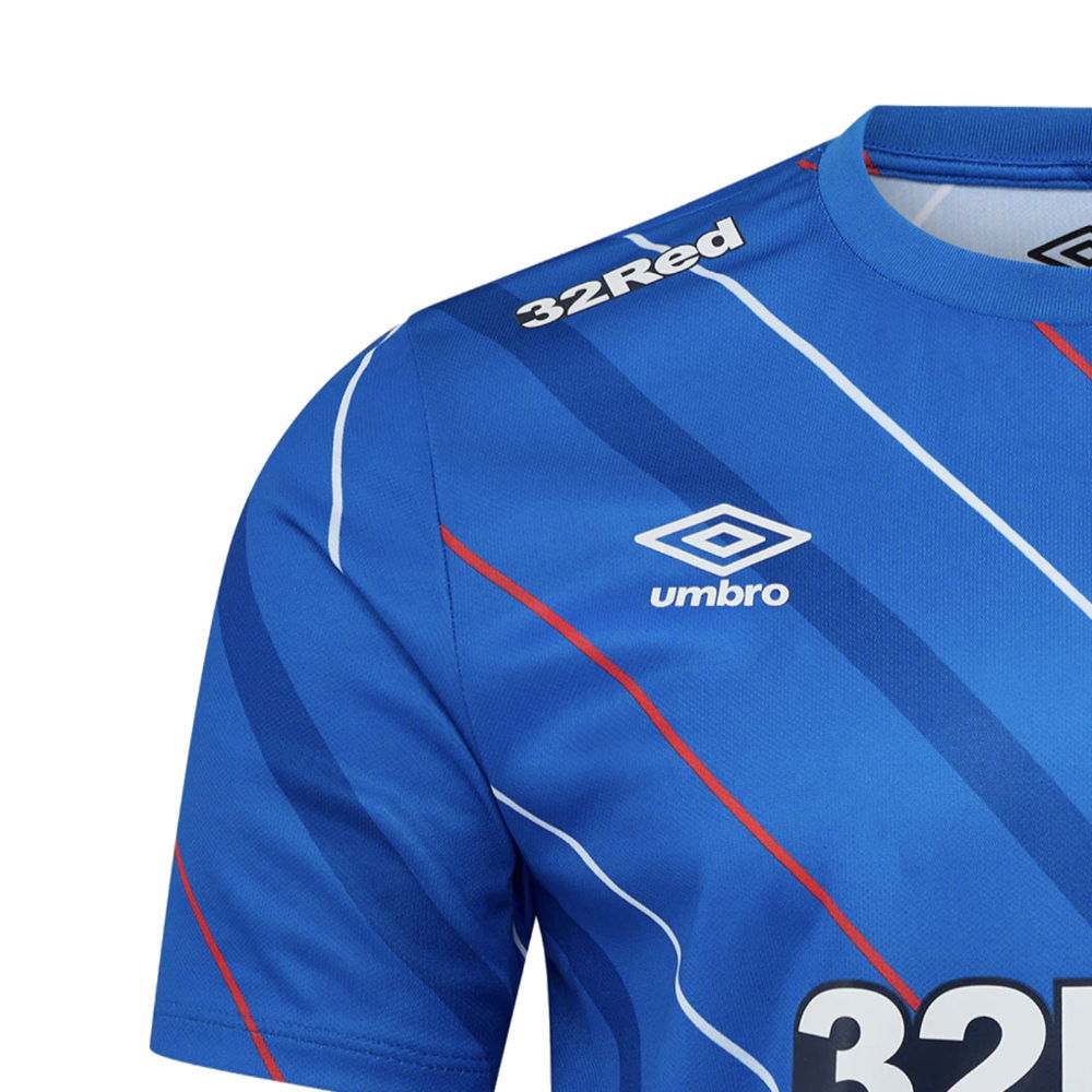 2025-2026 Rangers Home Pre Match Short Sleeve Tee (Lapis Blue)