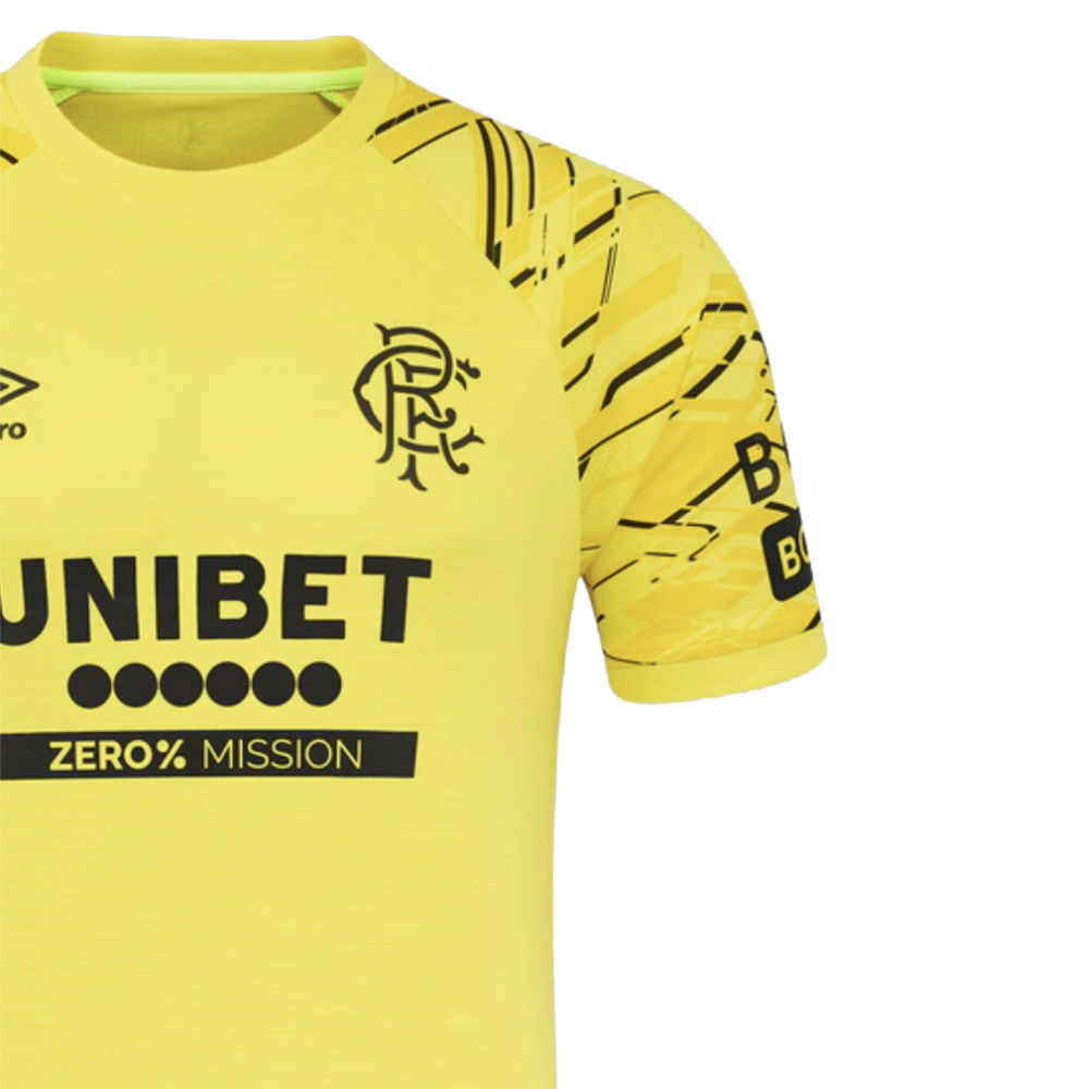 2025-2026 Rangers Home Goalkeeper Shirt (Yellow)