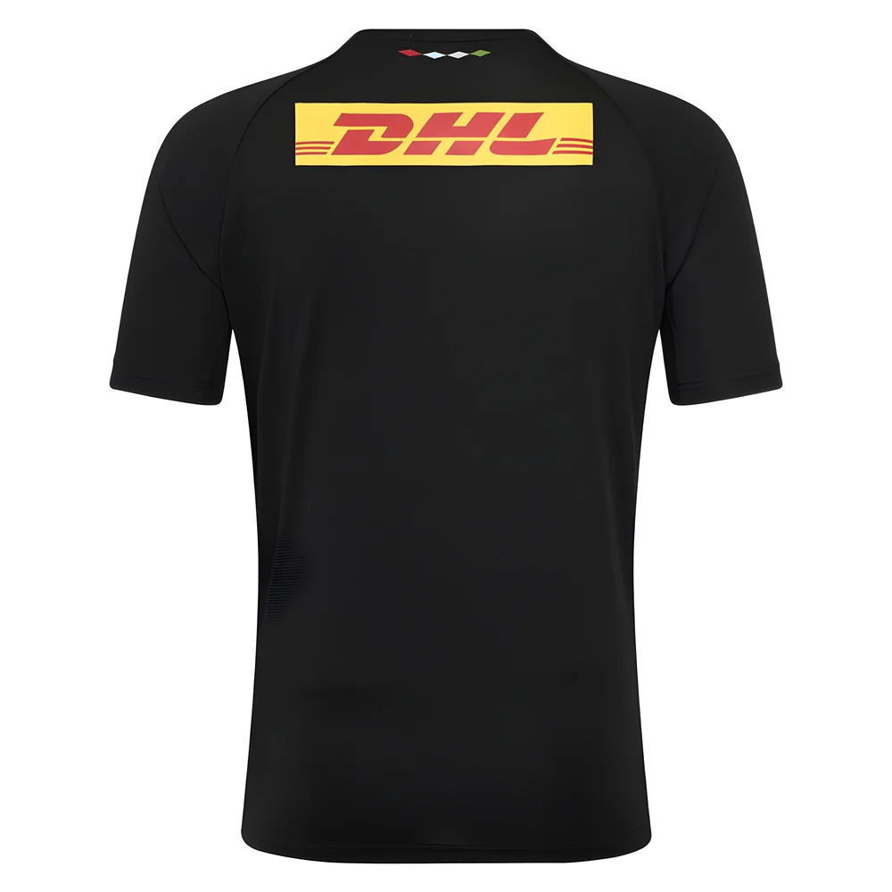 2025-2026 Harlequins Rugby Pre Match Tee (Caviar)