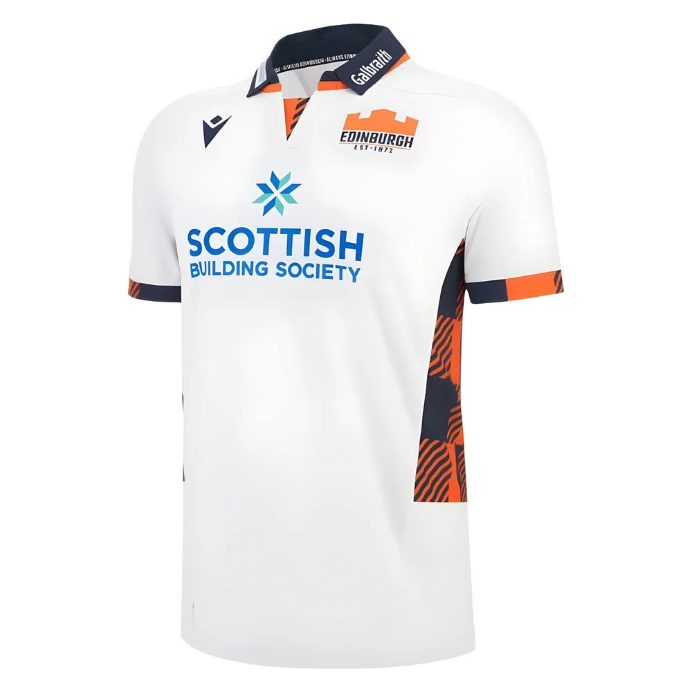 2025-2026 Edinburgh Rugby Away Replica Shirt (Your Name)