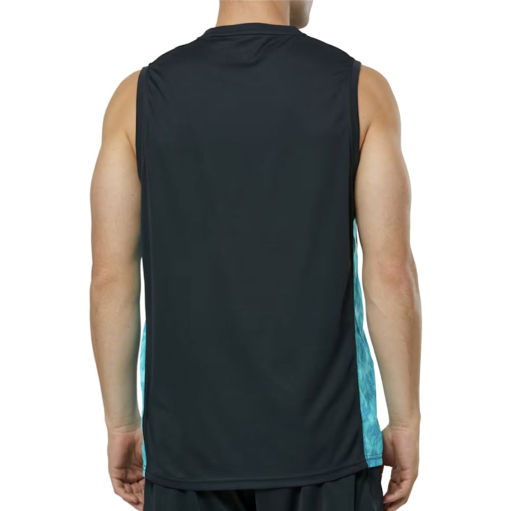 2025-2026 Leinster Performance Sleeveless Tee (Blue Graphite)