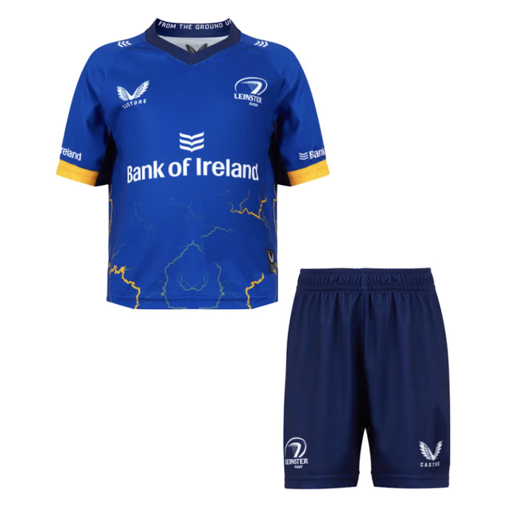 2025-2026 Leinster Rugby Home Infant Kit (Your Name)