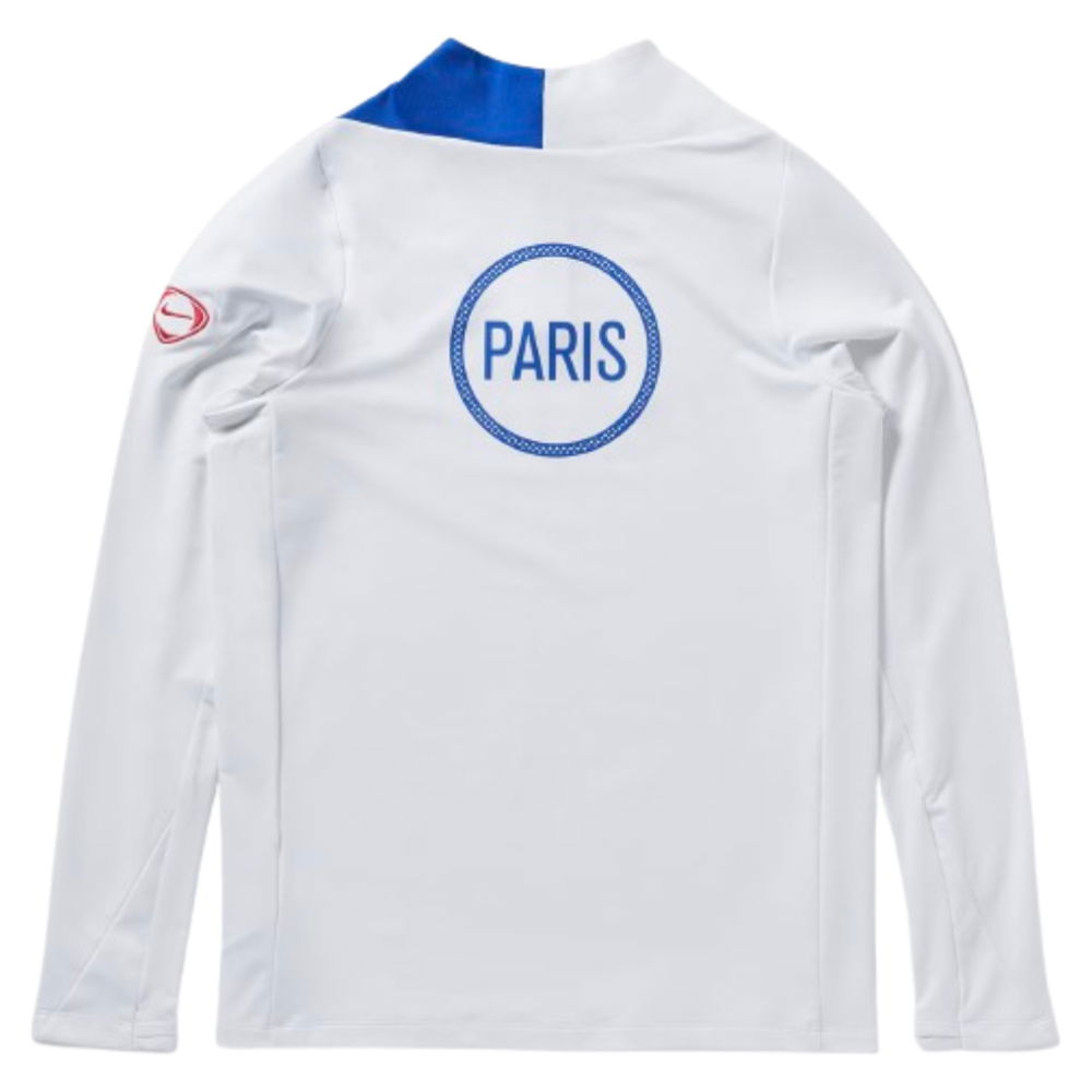 2025-2026 PSG Strike Dri-Fit Drill Top (White) - Kids