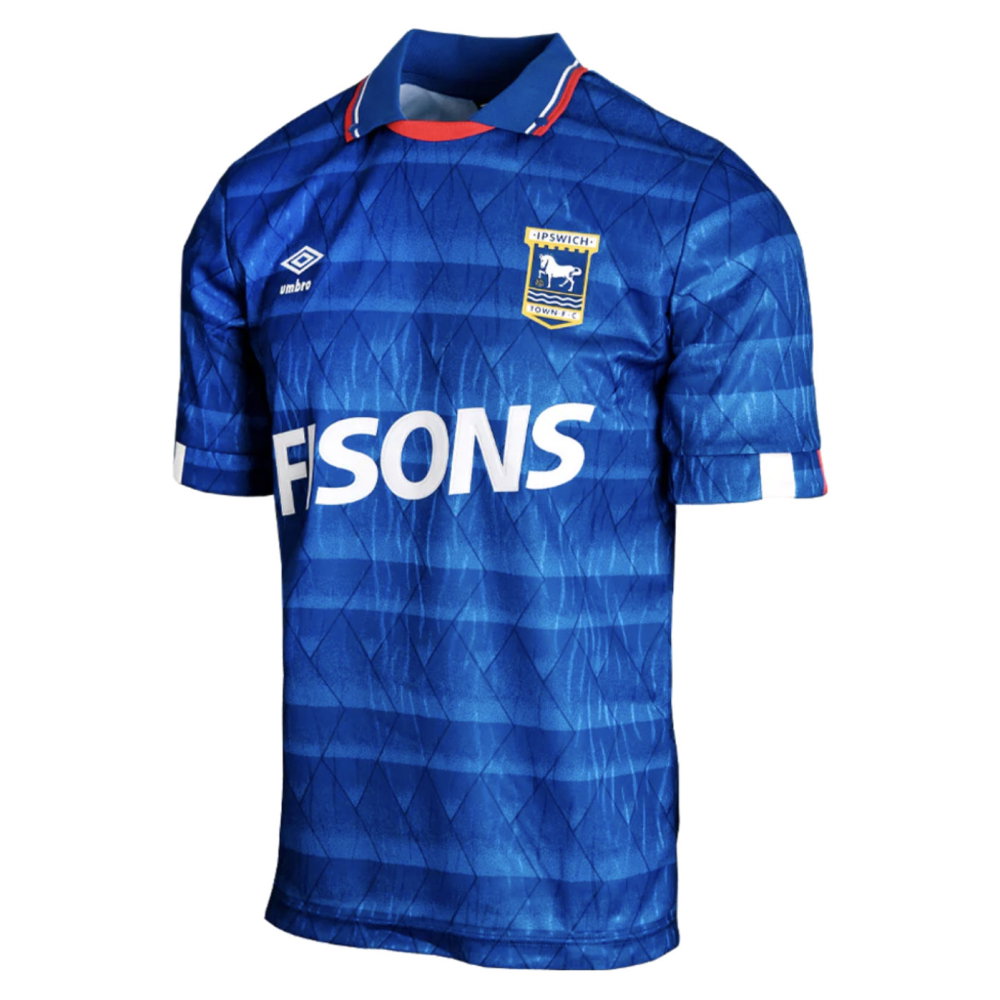 1989-1992 Ipswich Town Home Umbro Retro Shirt (Your Name)