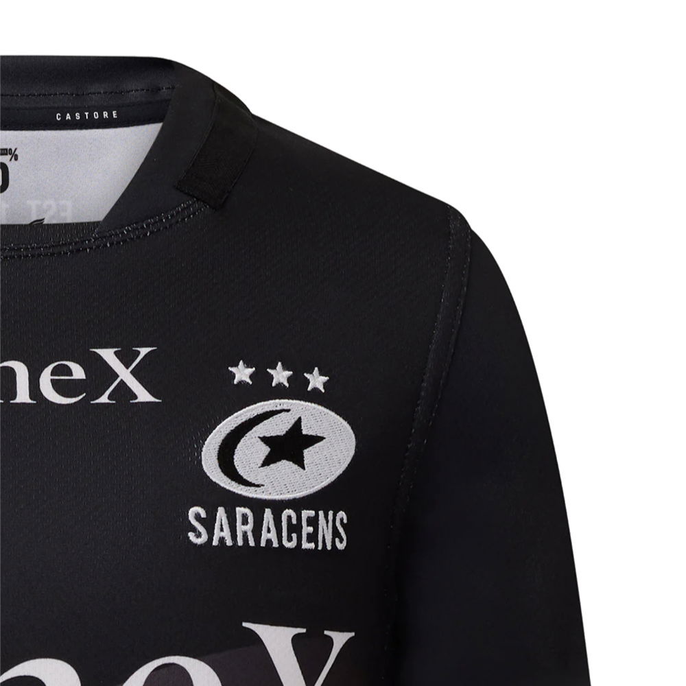 2025-2026 Saracens Home Rugby Shirt (Kids)