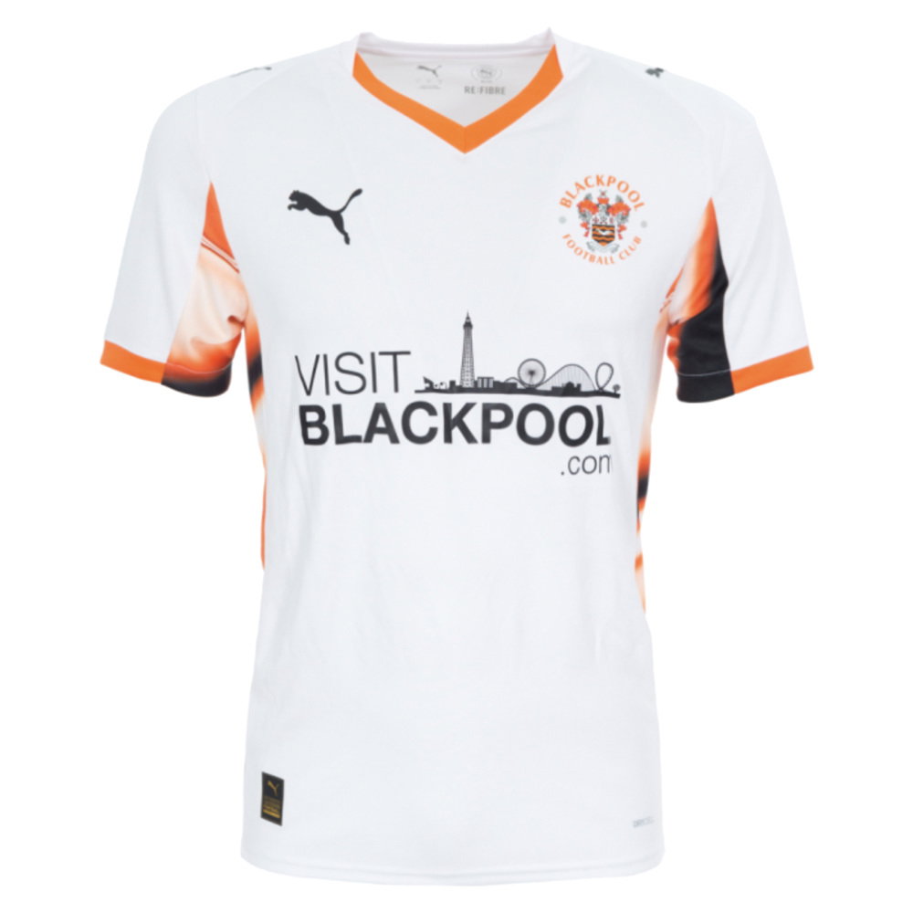 2025-2026 Blackpool Away Shirt (Your Name)