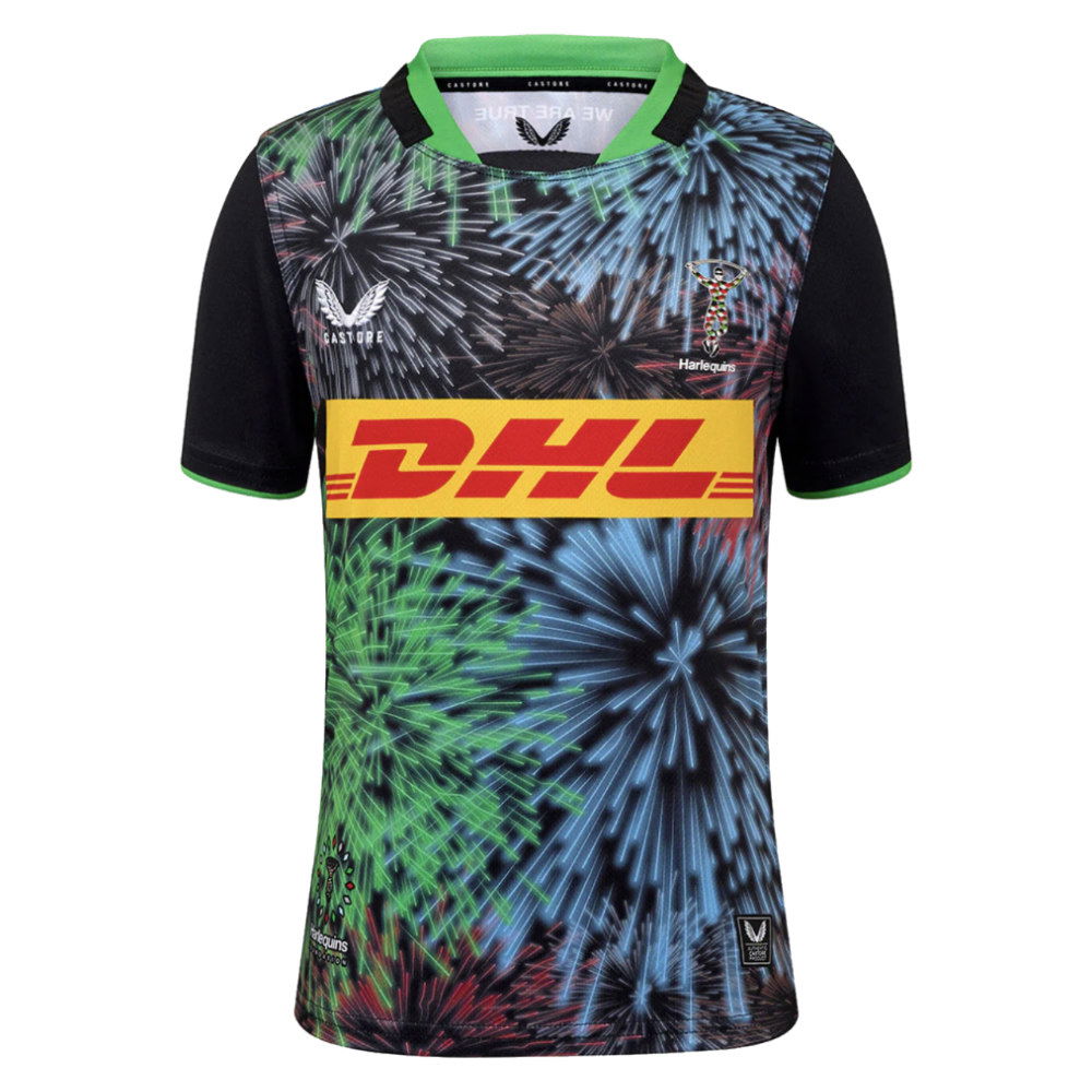 2025-2026 Harlequins Third Rugby Shirt (Kids) (Your Name)