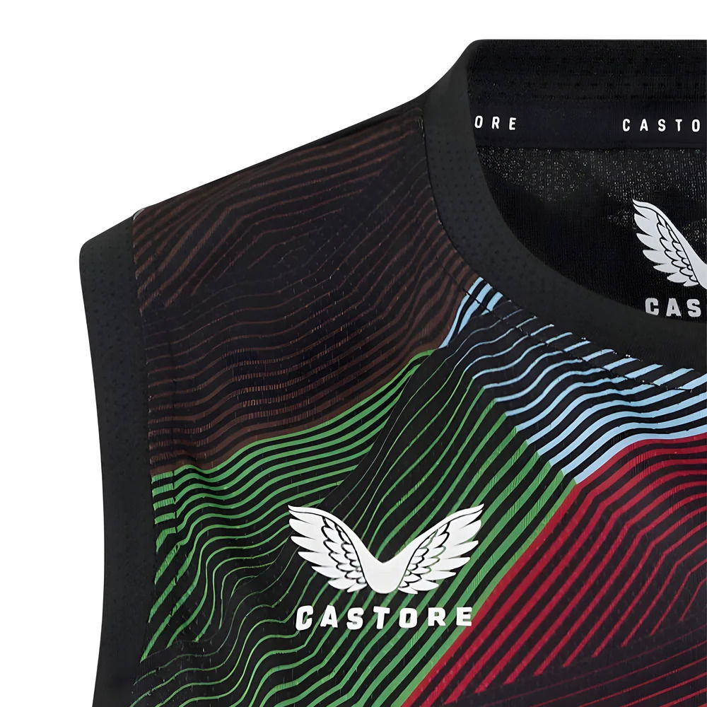 2025-2026 Harlequins Pre Match Sleeveless Tee (Caviar)