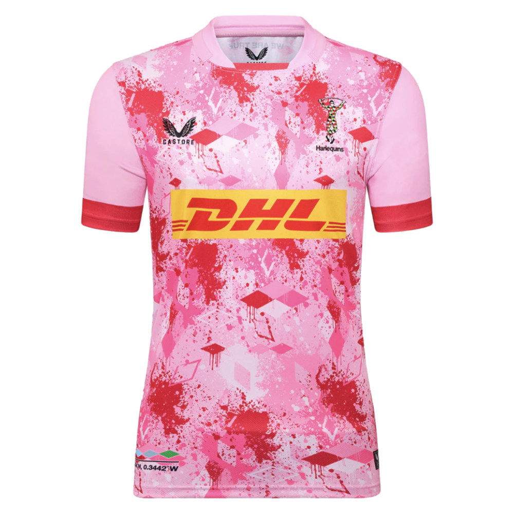 2025-2026 Harlequins Away Rugby Shirt (Your Name)