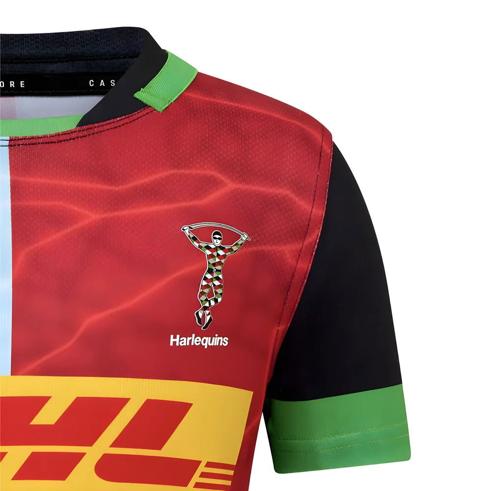 2025-2026 Harlequins Home Rugby Shirt (Kids)