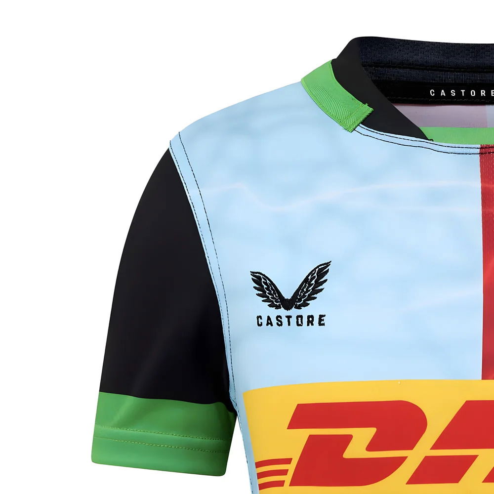 2025-2026 Harlequins Home Rugby Shirt (Kids)