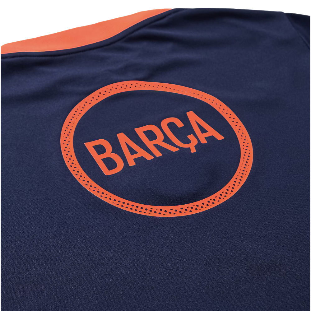 2025-2026 Barcelona T90 Third Dri-Fit Strike Shirt (Navy) - Kids