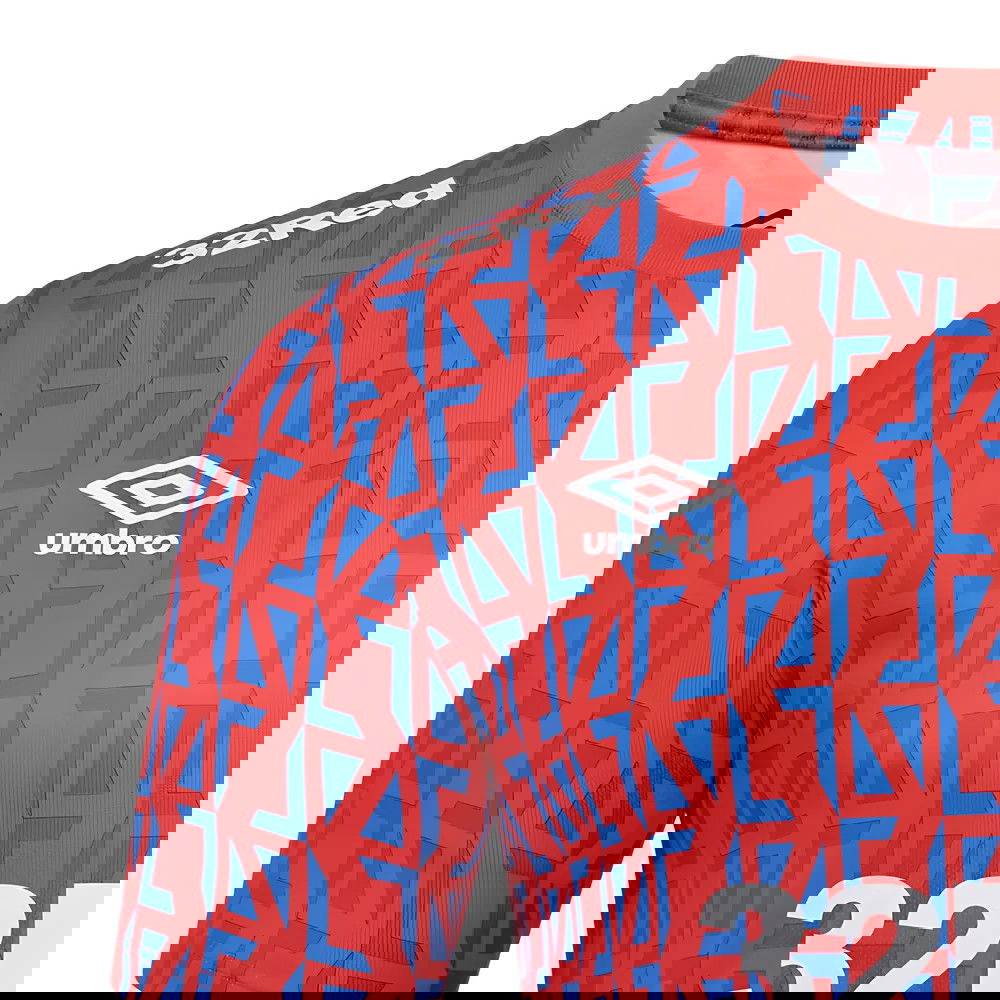 2025-2026 Rangers Away Pre-Match Tee (Flame Scarlet)