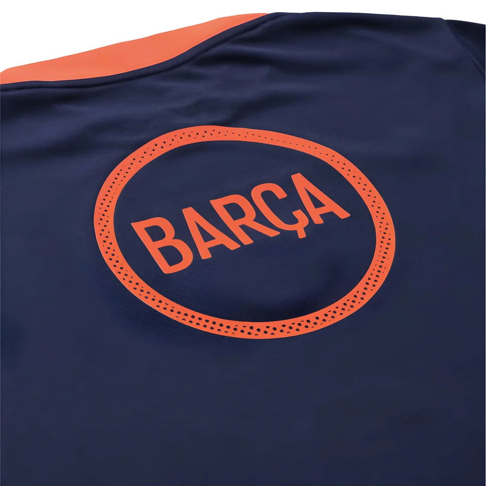 2025-2026 Barcelona T90 Third Dri-Fit Pre-Match Shirt (Navy)