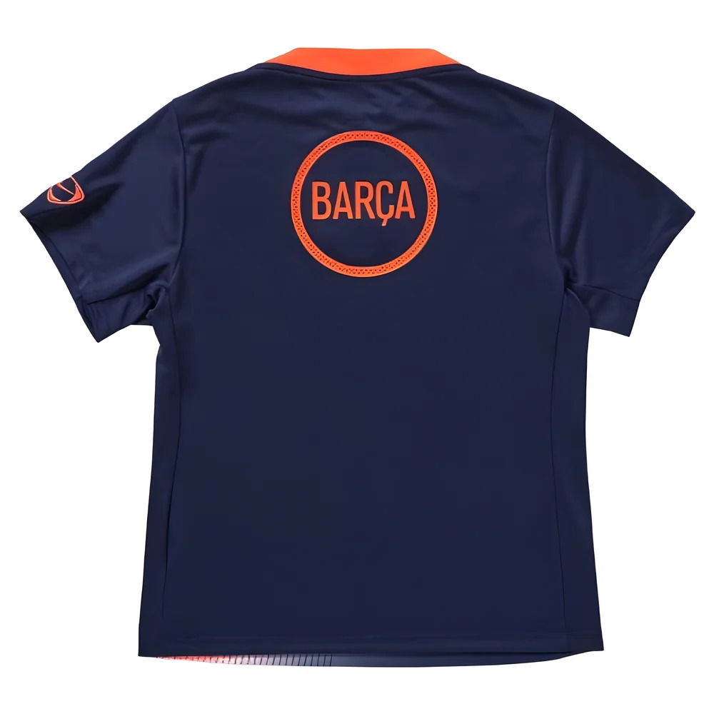 2025-2026 Barcelona T90 Third Dri-Fit Pre-Match Shirt (Navy)