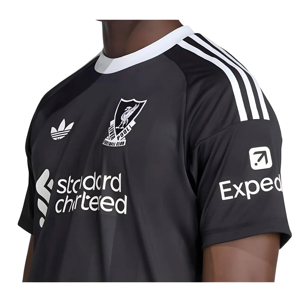 2025-2026 Liverpool Third Goalkeeper Shirt (Black)