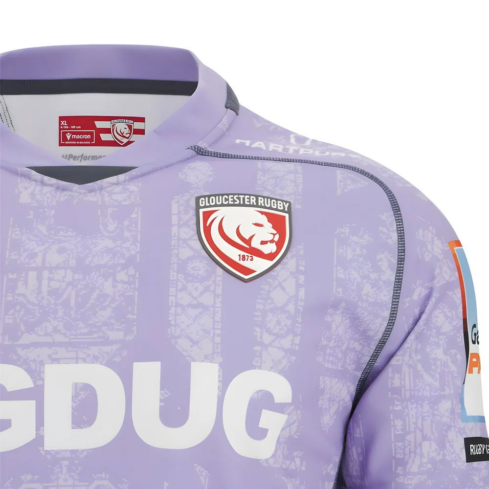 2025-2026 Gloucester Rugby Poly Away Shirt