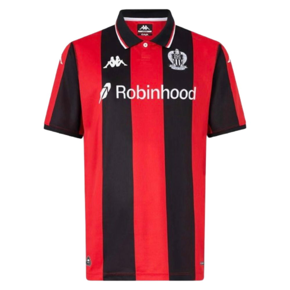 2025-2026 OGC Nice Home Shirt (Kids) (Your Name)